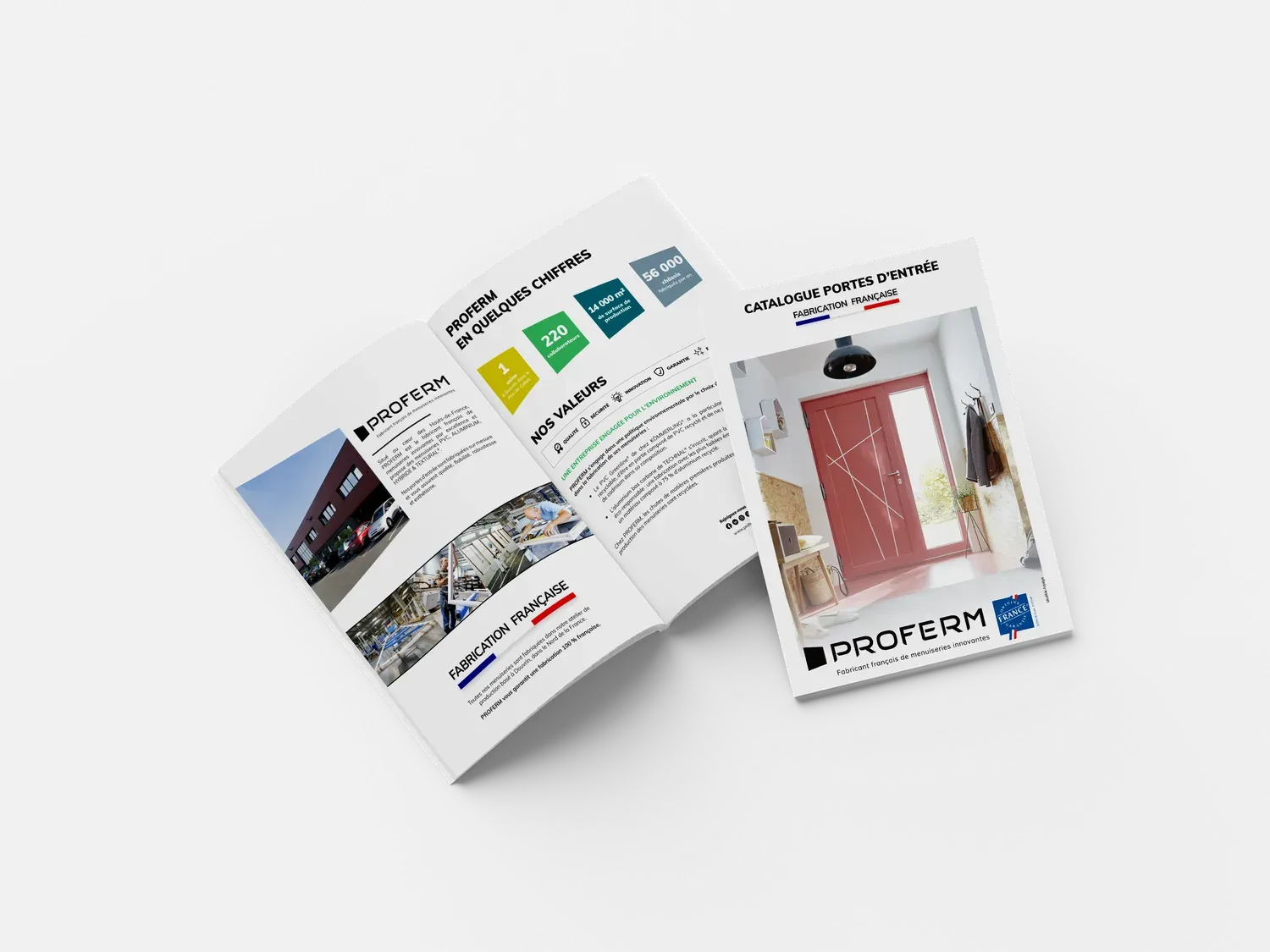 Couverture du Catalogue Portes d'Entrée PROFERM 2026