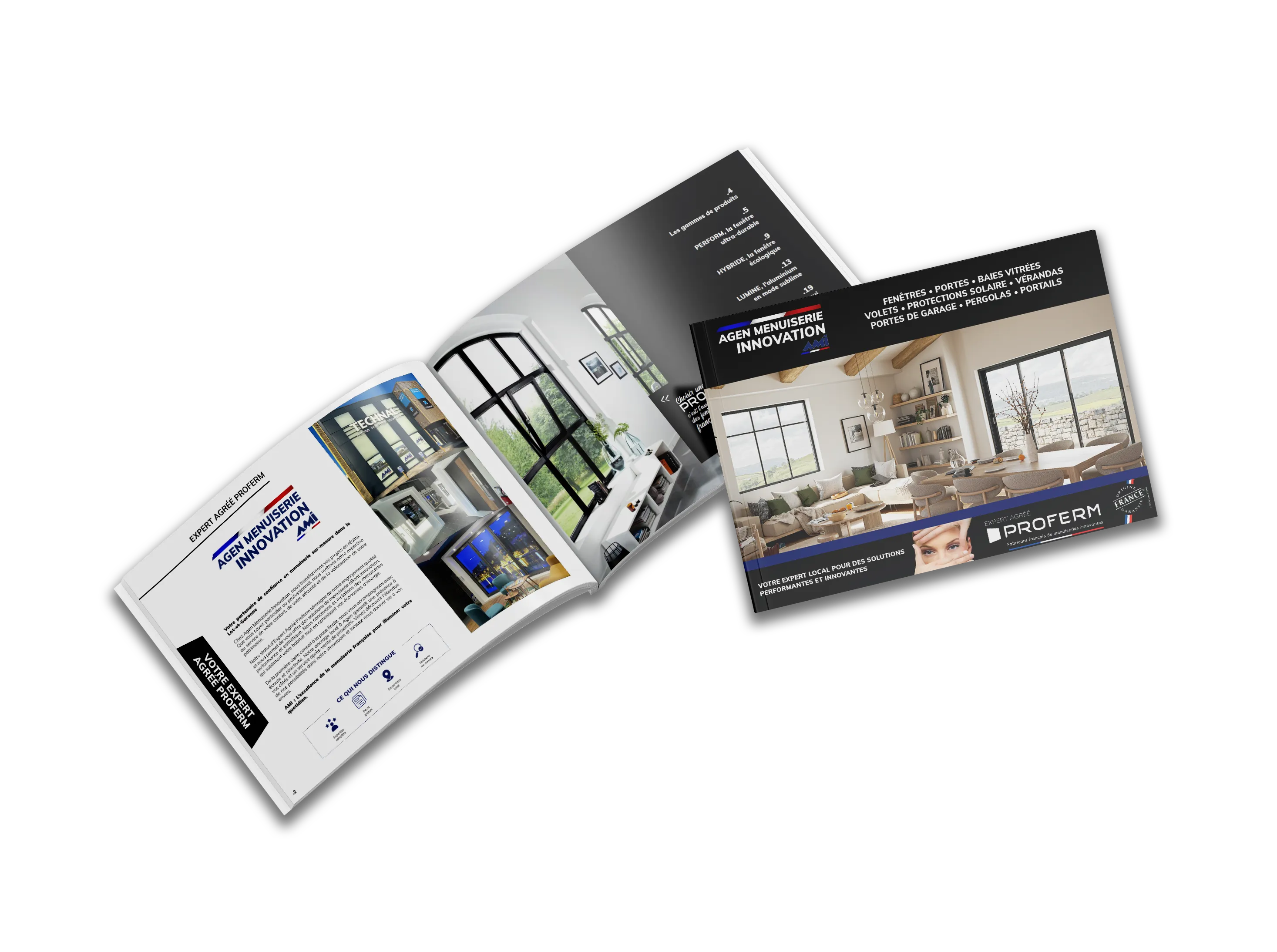 Catalogue personnalisé de Agen Menuiserie Innovation
