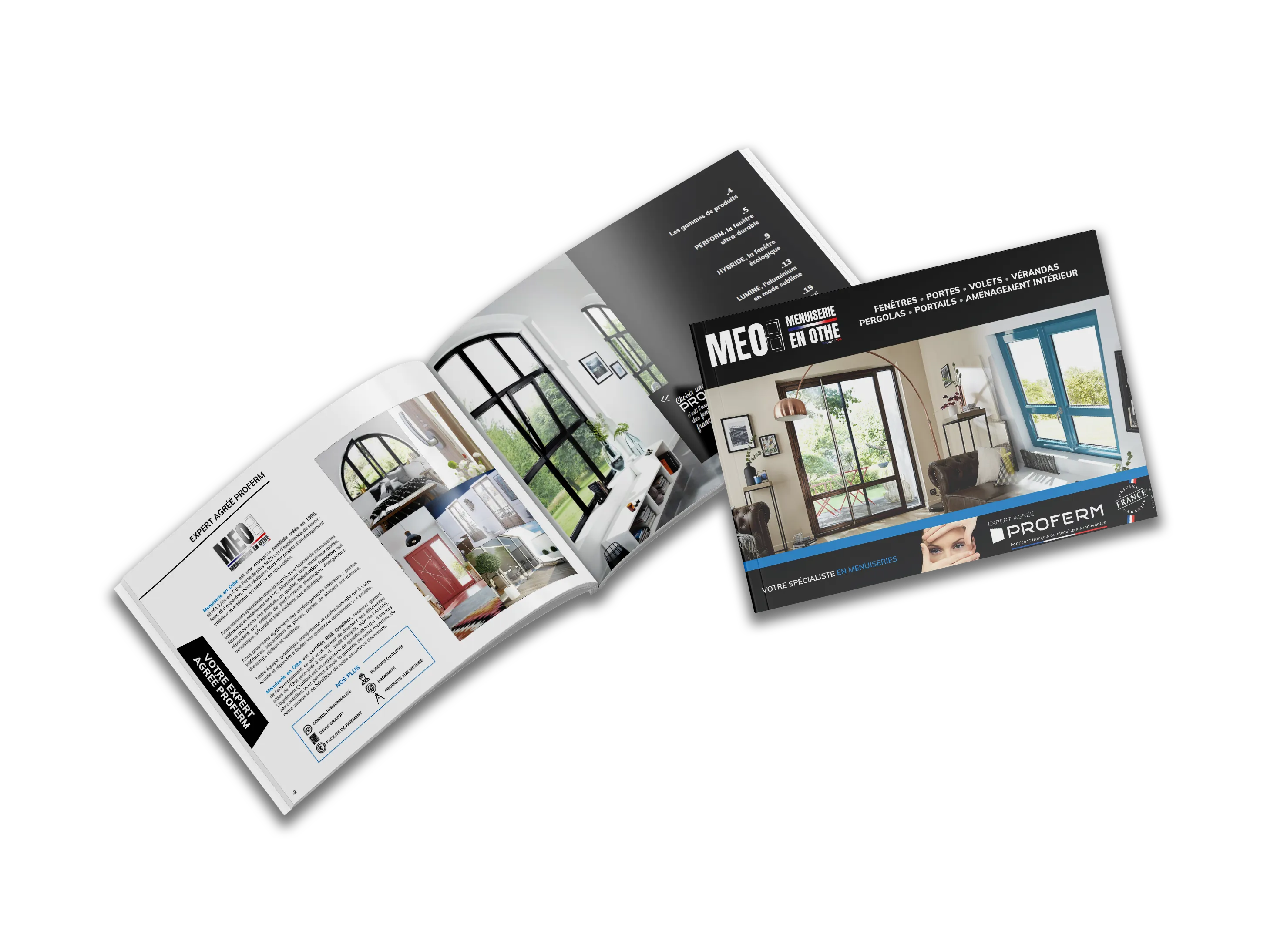 Catalogue personnalisé de Menuiserie en Othe