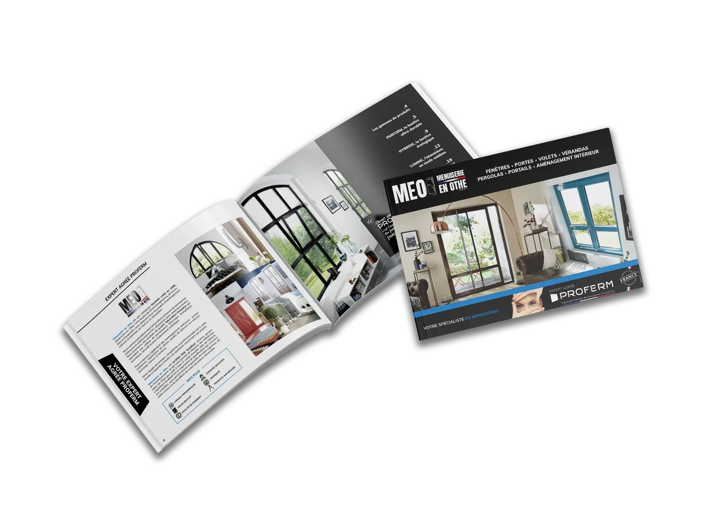 Catalogue personnalisé de Menuiserie en Othe