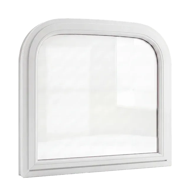 Fenêtre PVC cintrée : Anse de panier