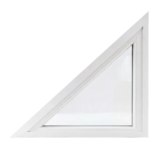 Fenêtre PVC cintrée : Triangle