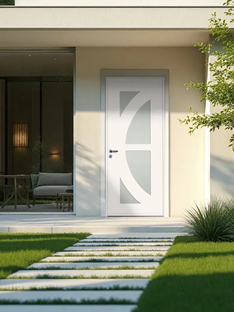 Porte d'entrée PROFERM Contemporain, série Clair de Lune