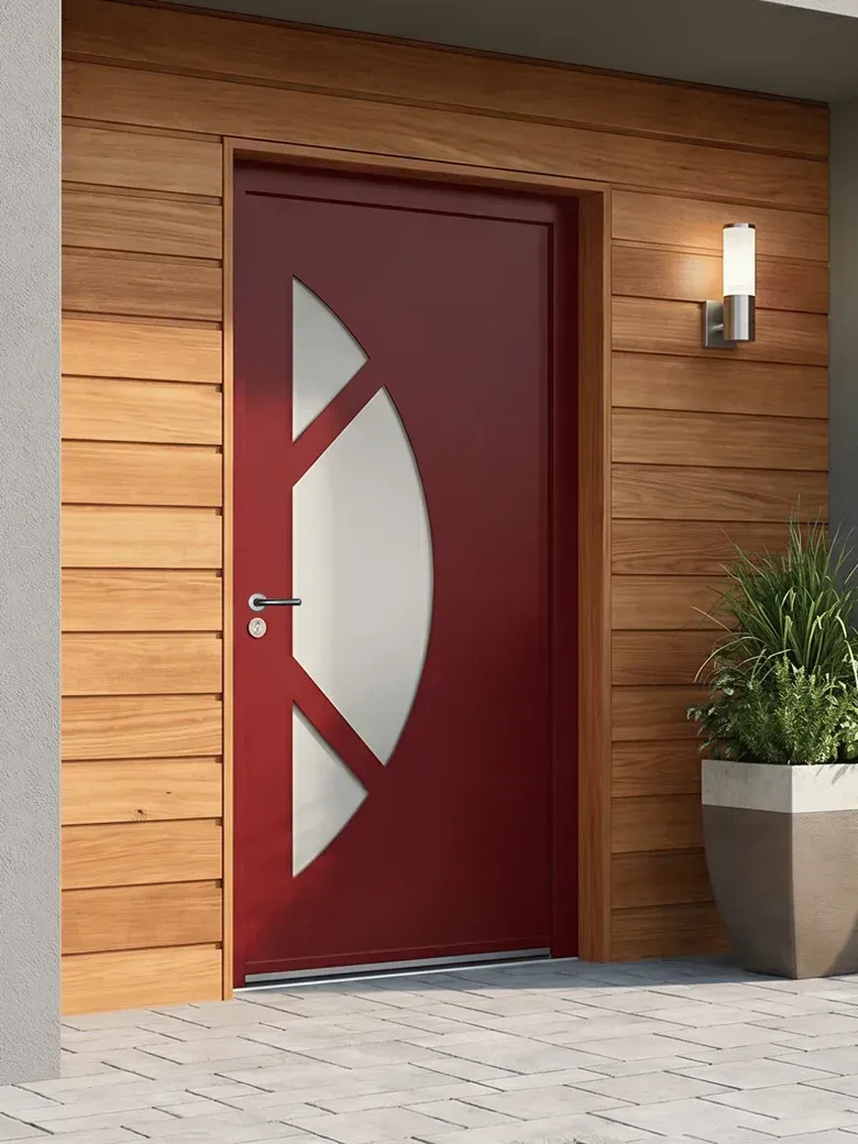 Porte d'entrée PROFERM Contemporain, série Hexa