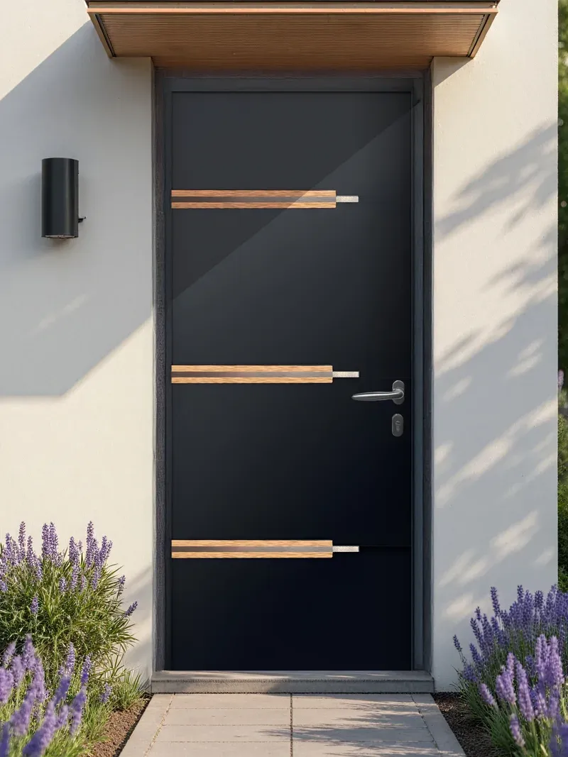 Porte d'entrée PROFERM Éléments, série Naturel