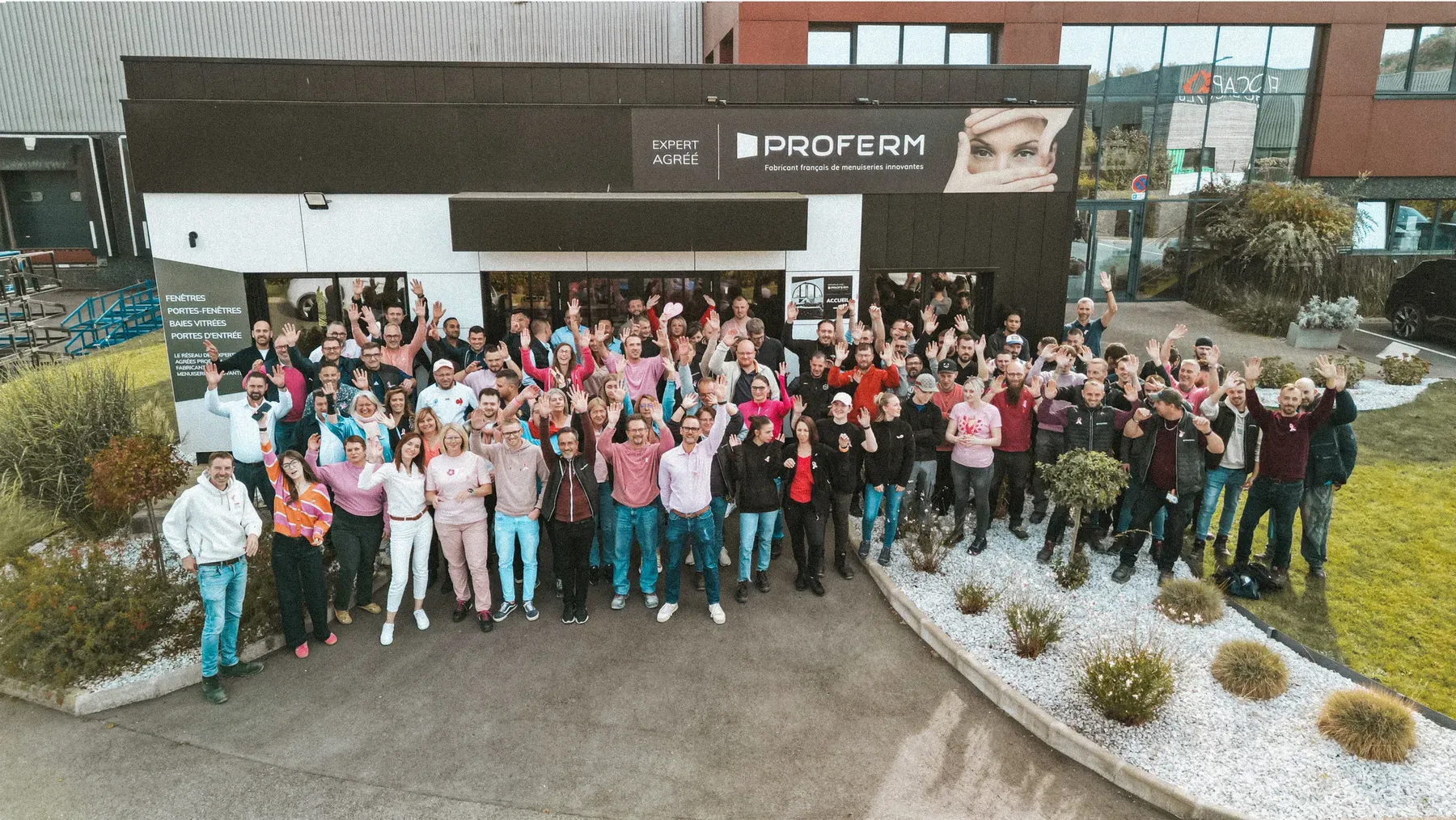L’équipe PROFERM à Douvrin