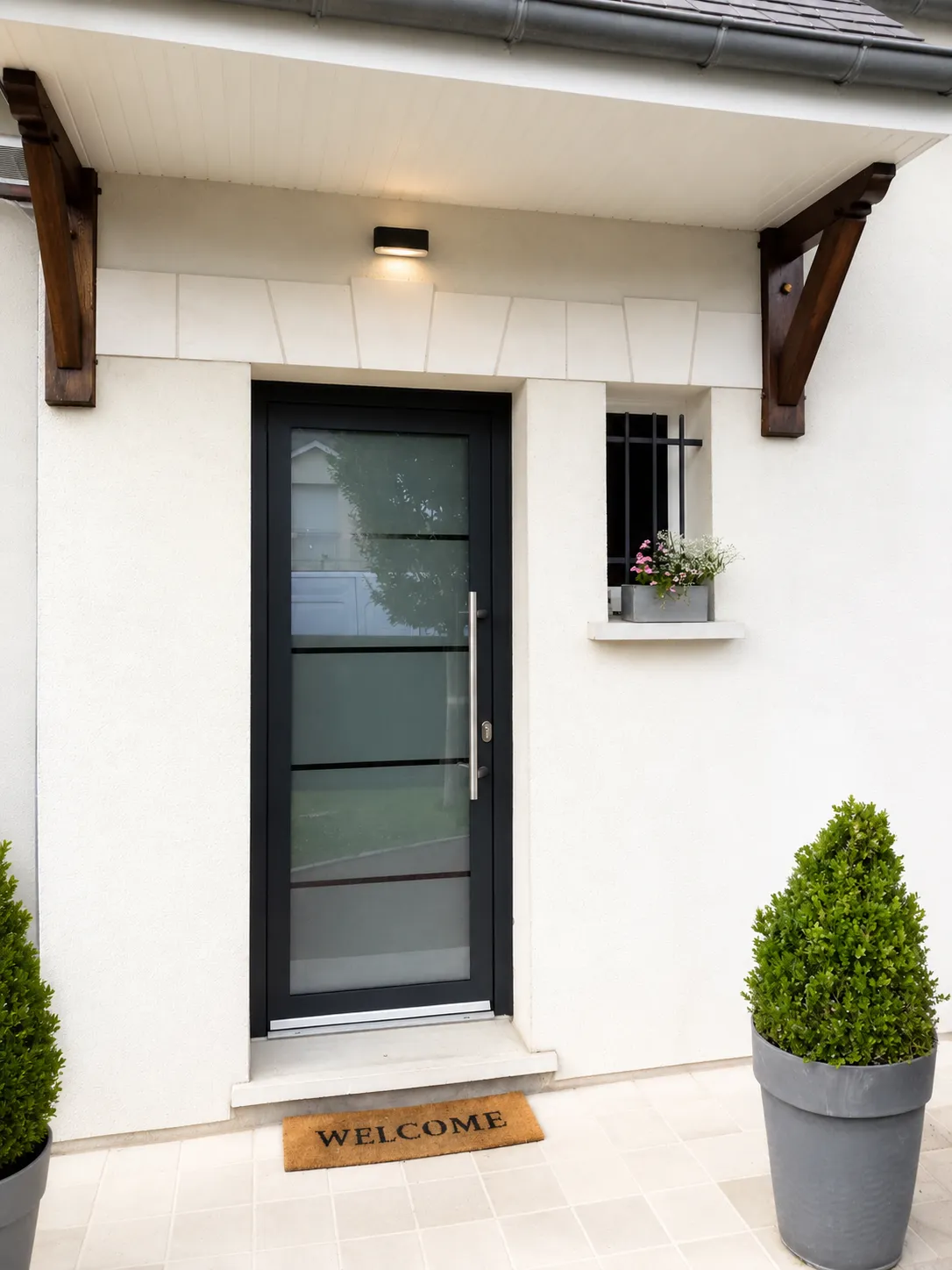 Façade du showroom de AMSI