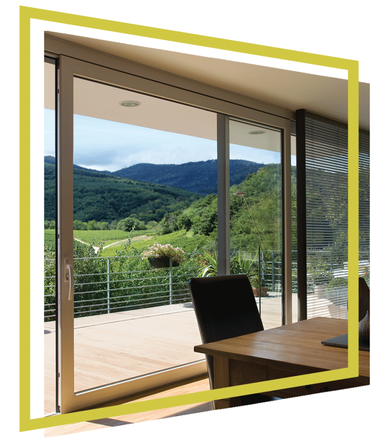 Baie vitrée PVC PERFORM PROFERM