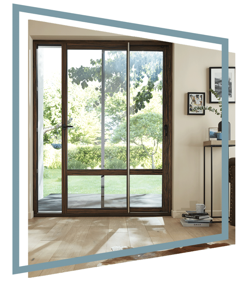 Baie vitrée personnalisable Textural® PROFERM