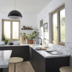 Fenêtres deux vantaux TEXTURAL® doré strié