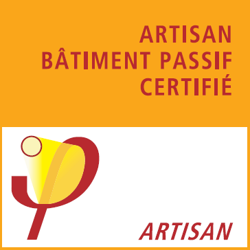 Logo Artisan Bâtiment Passif Certifié