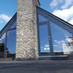 Porte-fenêtre aluminium LUMINE55