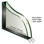 Double vitrage transmission lumineuse