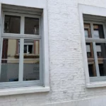 Fenêtres Hybride deux vantaux avec imposte RAL 7035