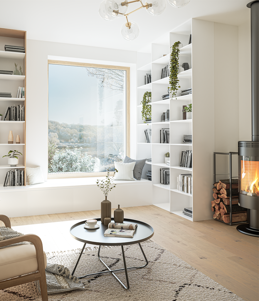 intérieur moderne chêne naturel proferm