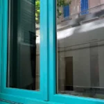 Fenêtre 2 vantaux HYBRIDE bleu