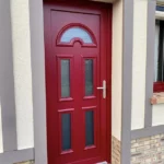 Porte entrée Emilia 116 HYBRIDE RAL 3004
