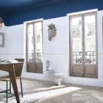 Portes-fenêtres TEXTURAL® cuir ivoire