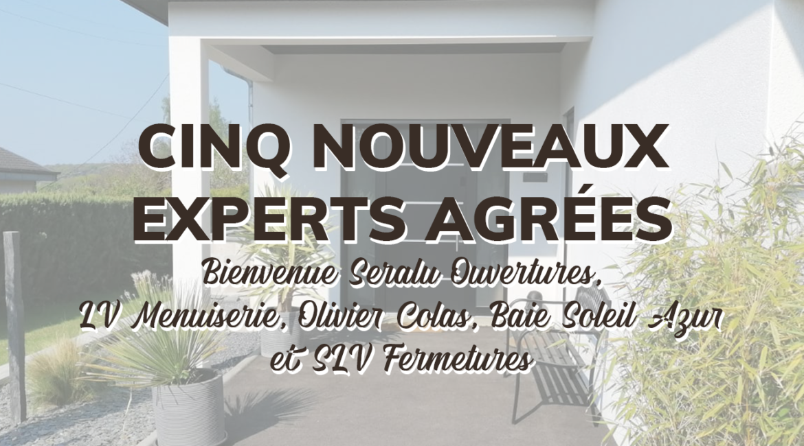 nouveaux experts agréés PROFERM octobre 2025